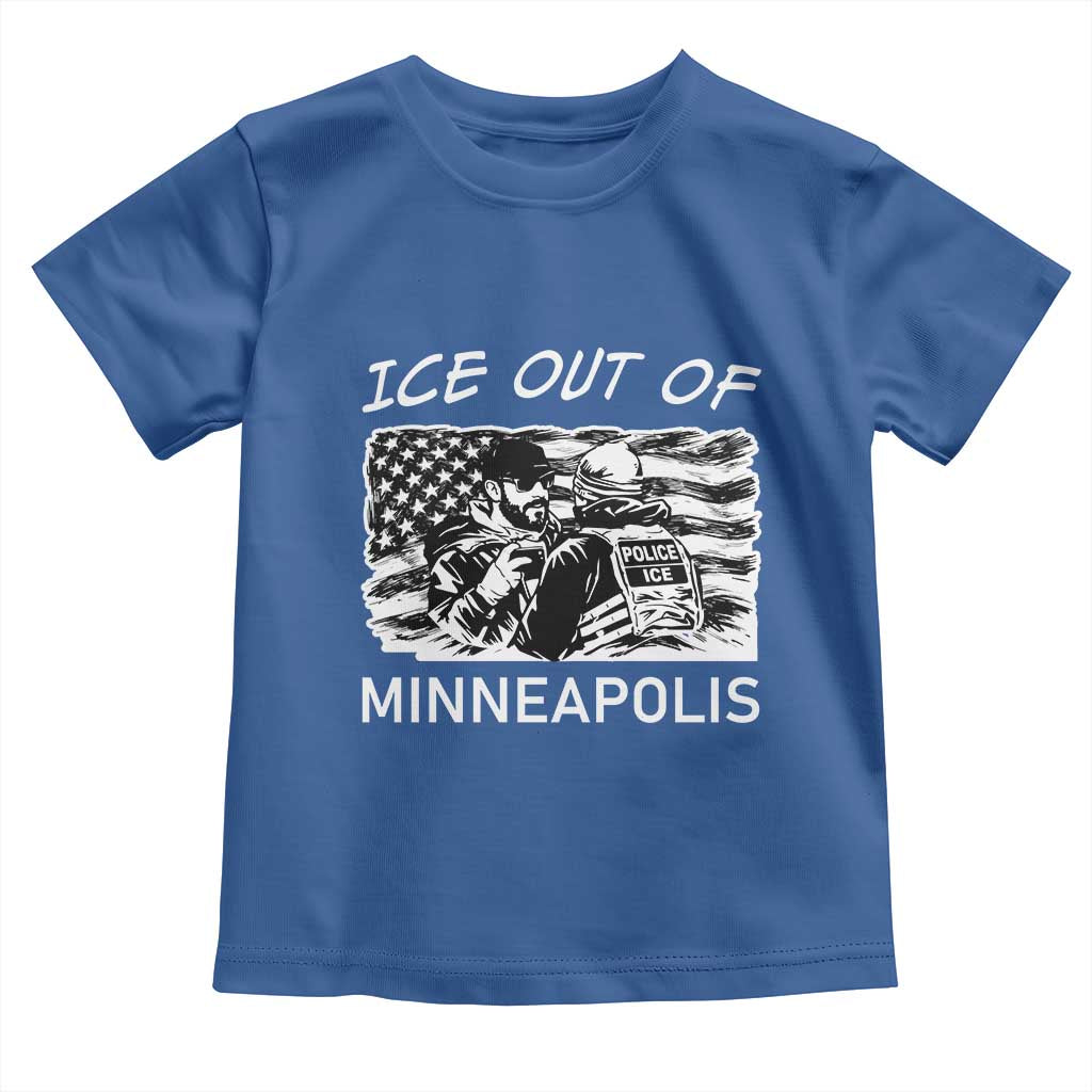 Ice Out Of Minneapolis Toddler T Shirt Minnesota Protest Support Gift