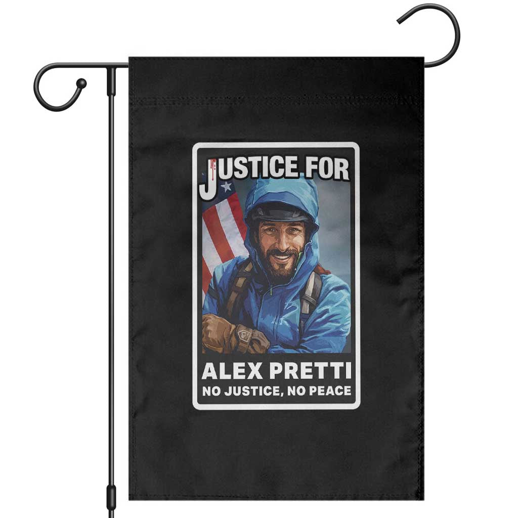 Justice For Alex Pretti Garden Flag Minneapolis USA Support Gift