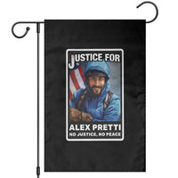 Justice For Alex Pretti Garden Flag Minneapolis USA Support Gift