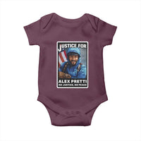 Justice For Alex Pretti Baby Onesie Minneapolis USA Support Gift