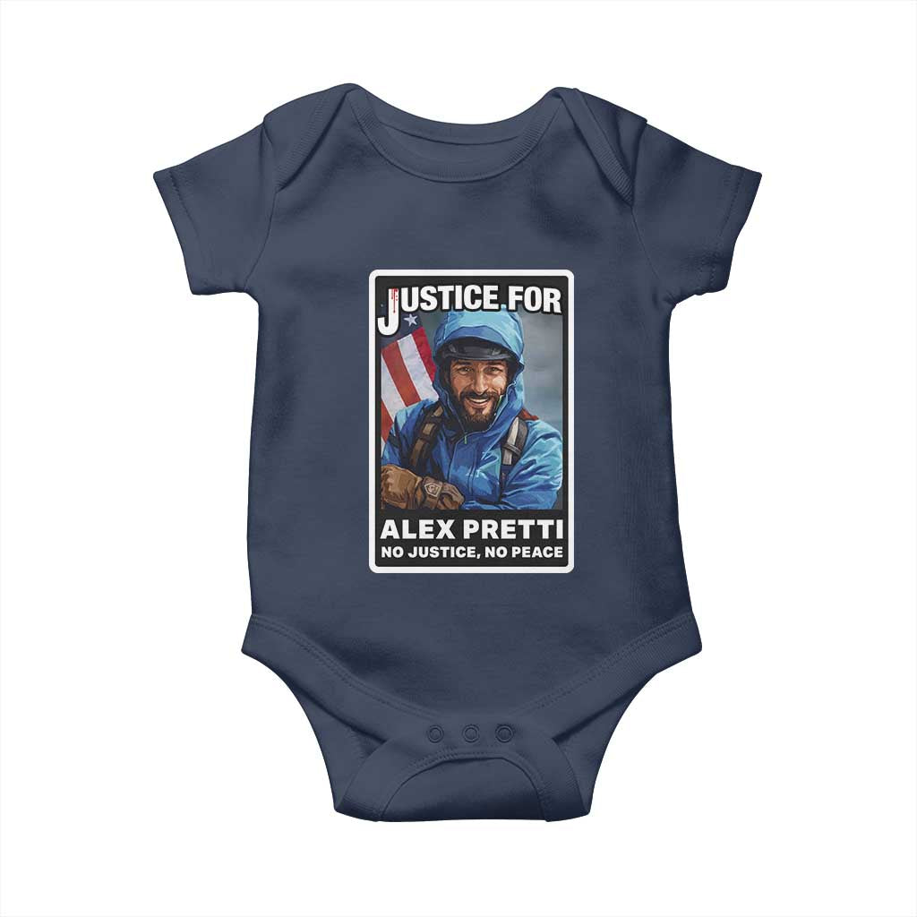 Justice For Alex Pretti Baby Onesie Minneapolis USA Support Gift