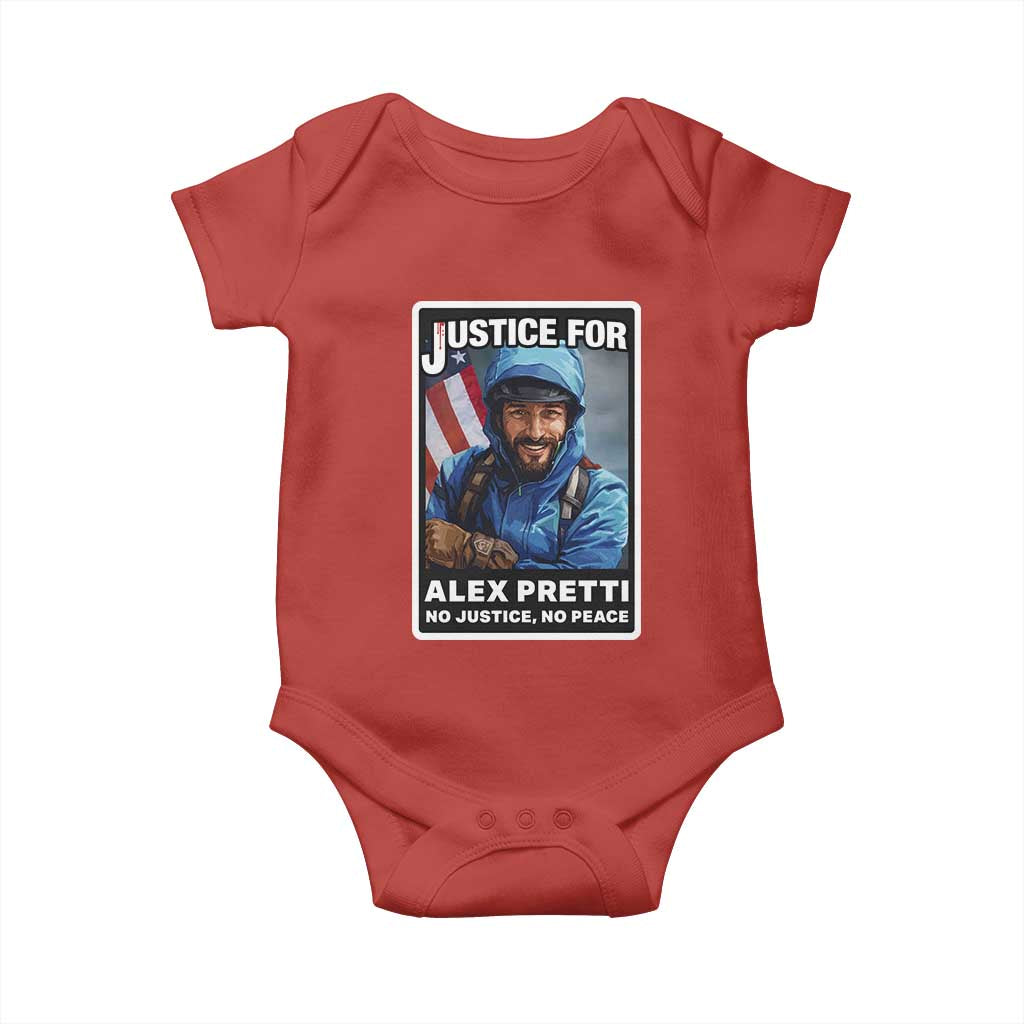 Justice For Alex Pretti Baby Onesie Minneapolis USA Support Gift
