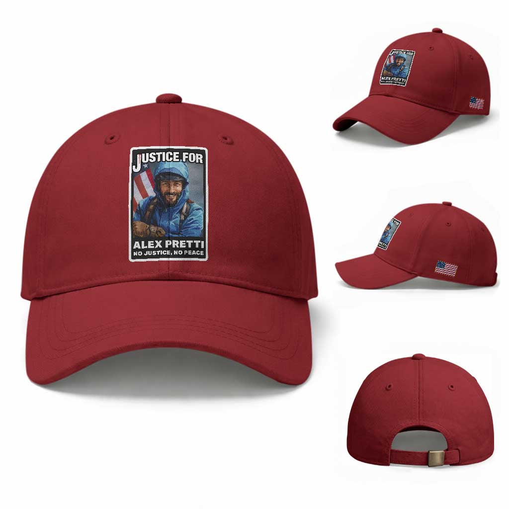 Justice For Alex Pretti Baseball Cap Minneapolis USA Support Gift