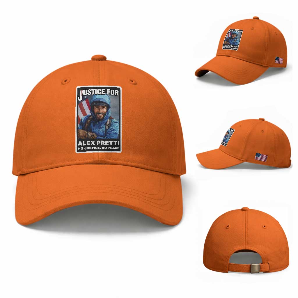 Justice For Alex Pretti Baseball Cap Minneapolis USA Support Gift