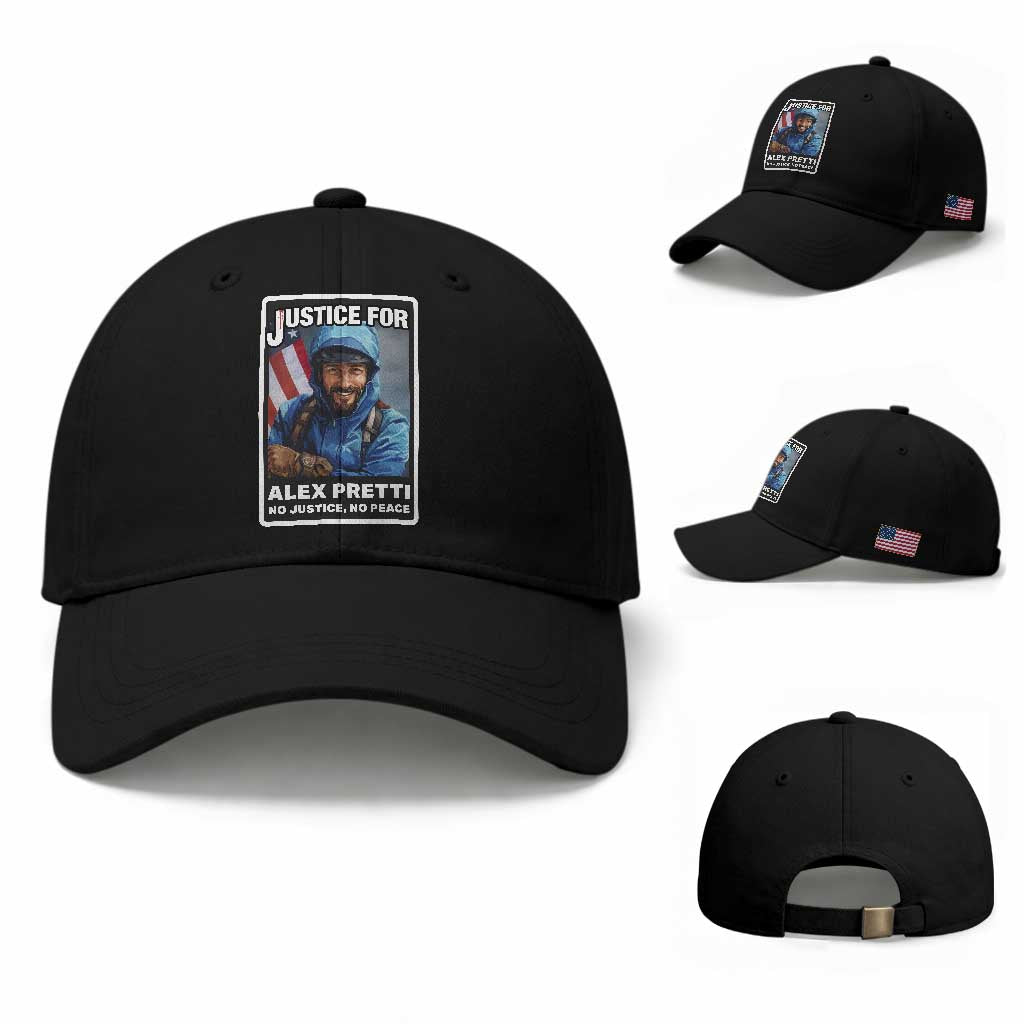 Justice For Alex Pretti Baseball Cap Minneapolis USA Support Gift