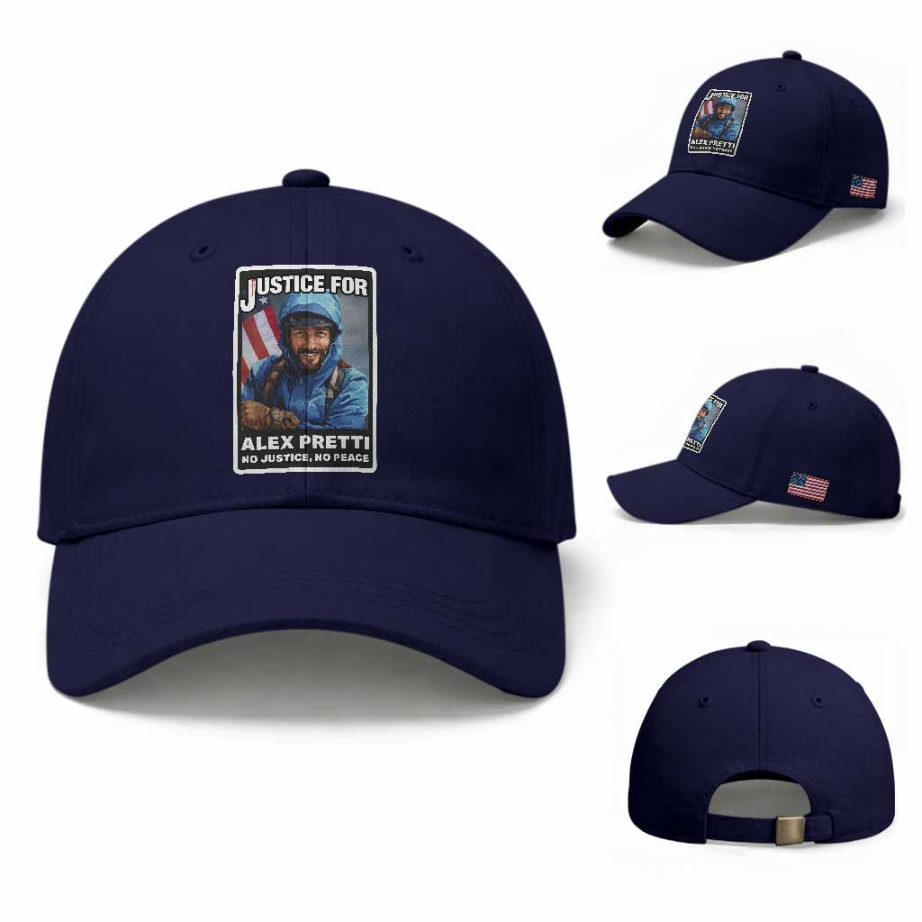 Justice For Alex Pretti Baseball Cap Minneapolis USA Support Gift