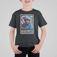 Justice For Alex Pretti T Shirt For Kid Minneapolis USA Support Gift
