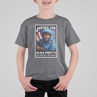 Justice For Alex Pretti T Shirt For Kid Minneapolis USA Support Gift