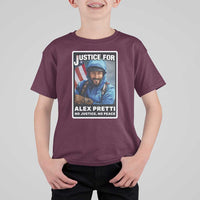 Justice For Alex Pretti T Shirt For Kid Minneapolis USA Support Gift