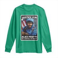 Justice For Alex Pretti Long Sleeve Shirt Minneapolis USA Support Gift