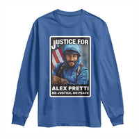 Justice For Alex Pretti Long Sleeve Shirt Minneapolis USA Support Gift