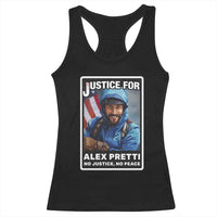 Justice For Alex Pretti Racerback Tank Top Minneapolis USA Support Gift