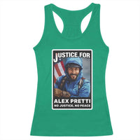 Justice For Alex Pretti Racerback Tank Top Minneapolis USA Support Gift