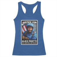 Justice For Alex Pretti Racerback Tank Top Minneapolis USA Support Gift
