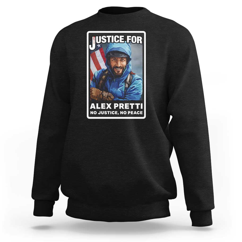 Justice For Alex Pretti Sweatshirt Minneapolis USA Support Gift
