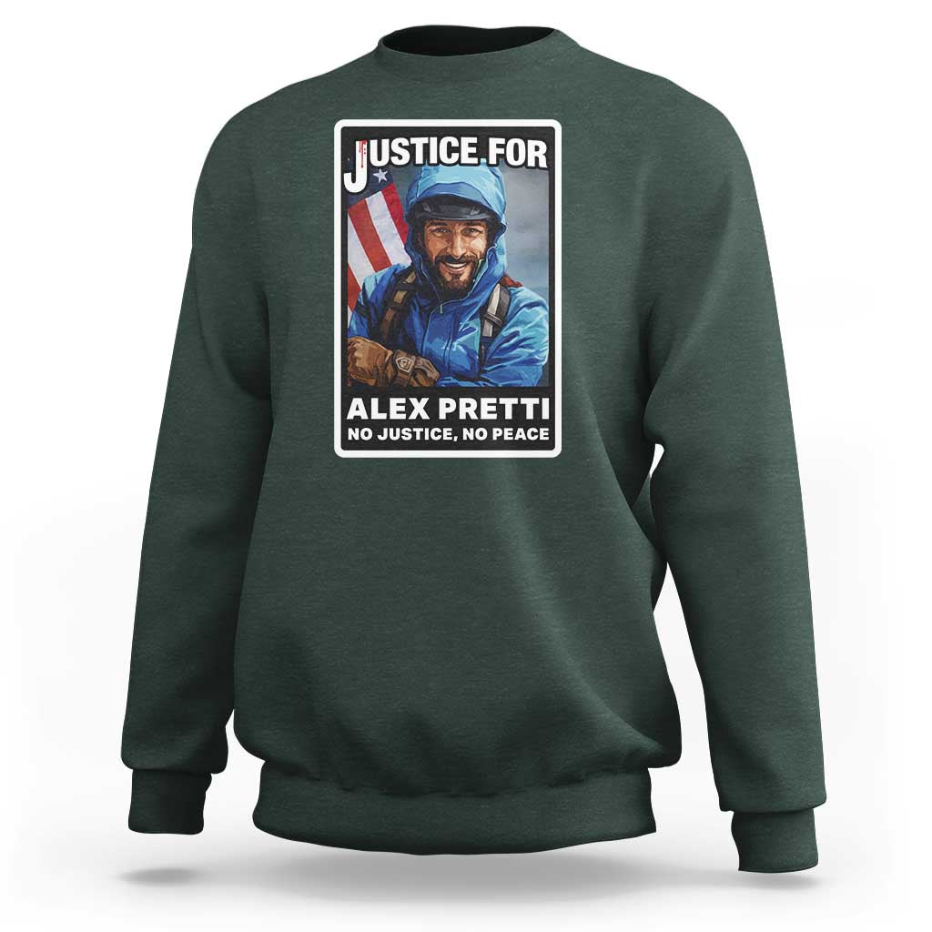 Justice For Alex Pretti Sweatshirt Minneapolis USA Support Gift