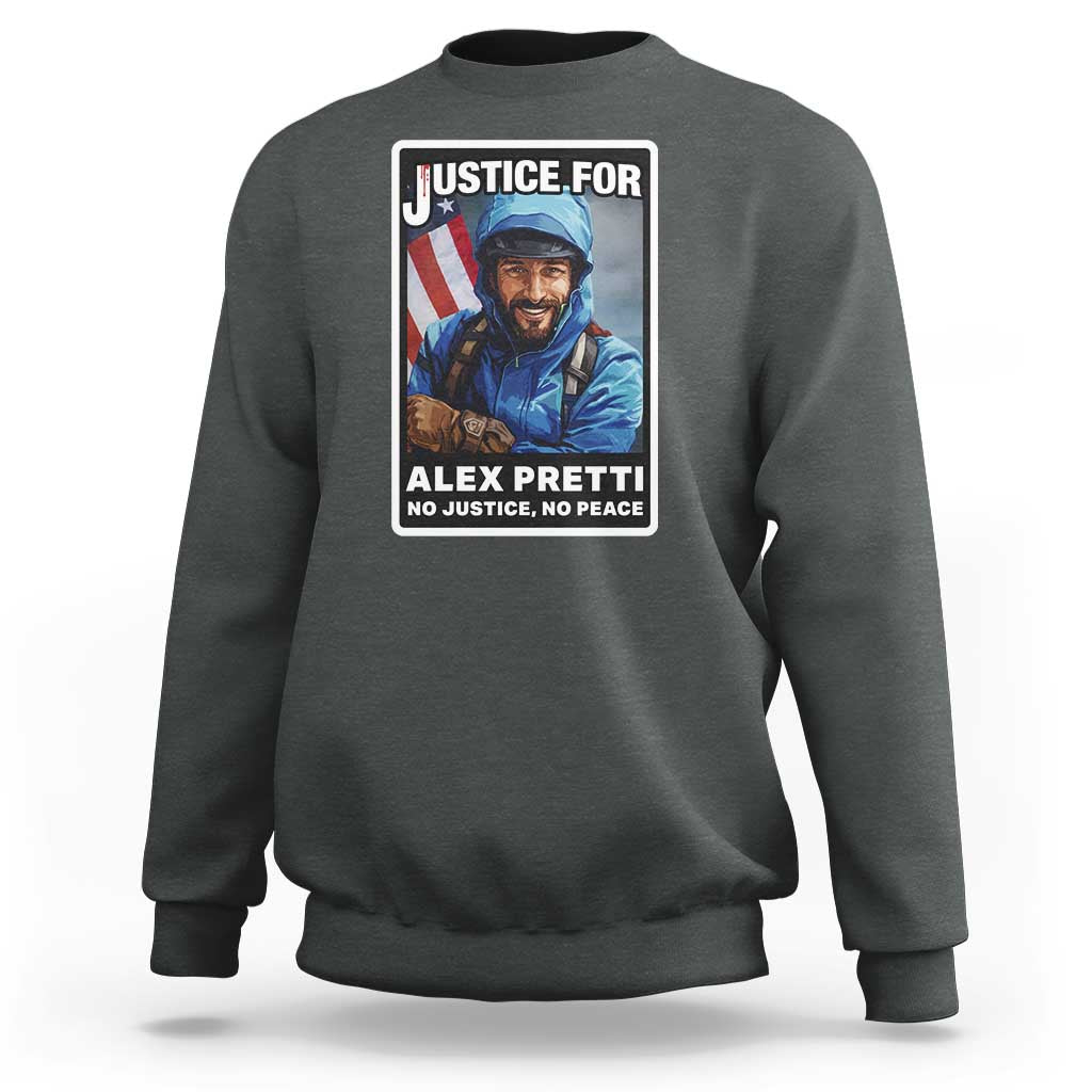 Justice For Alex Pretti Sweatshirt Minneapolis USA Support Gift