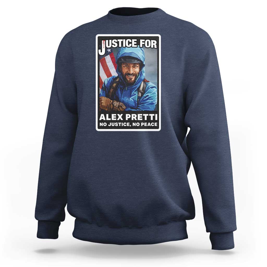 Justice For Alex Pretti Sweatshirt Minneapolis USA Support Gift