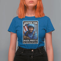 Justice For Alex Pretti T Shirt For Women Minneapolis USA Support Gift