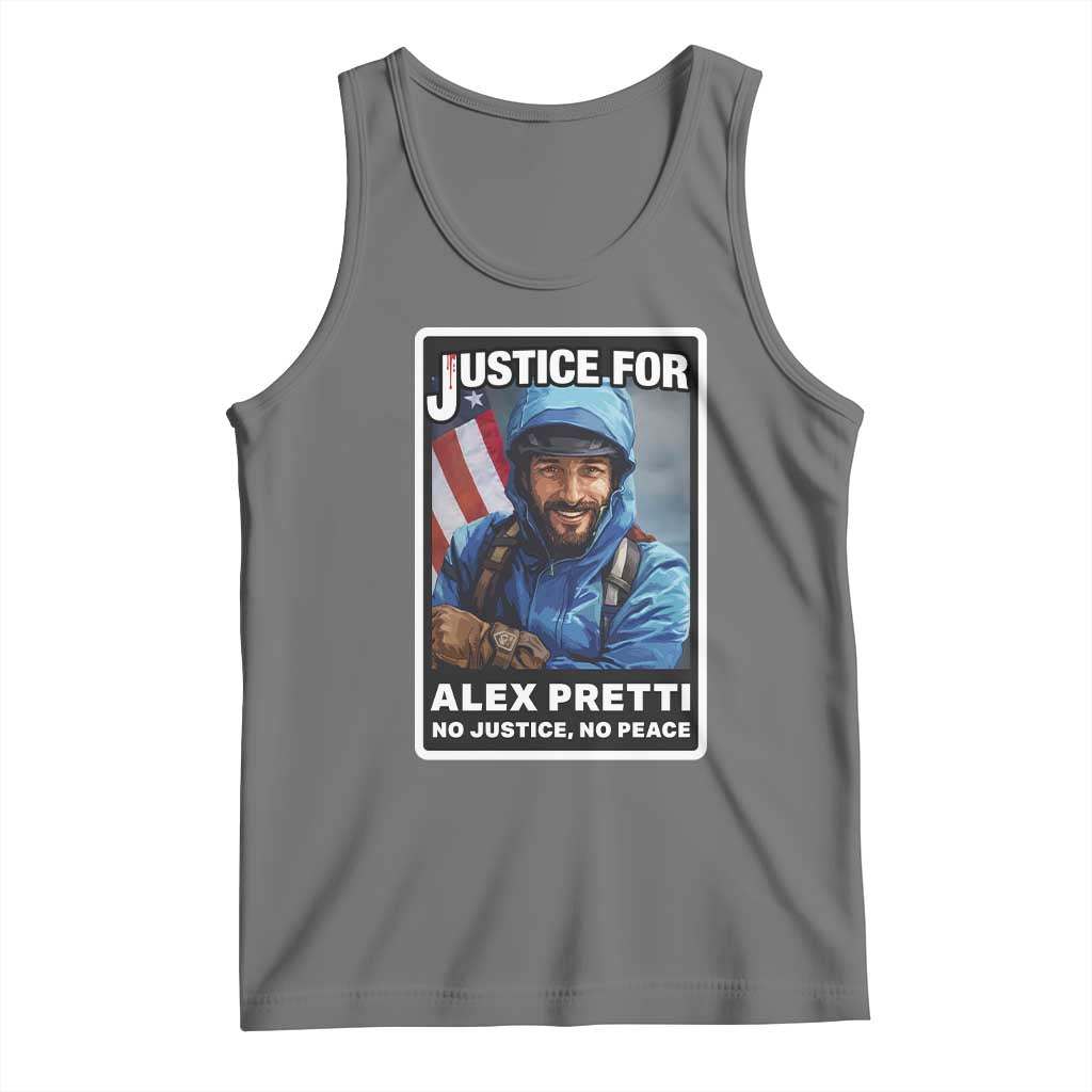Justice For Alex Pretti Tank Top Minneapolis USA Support Gift