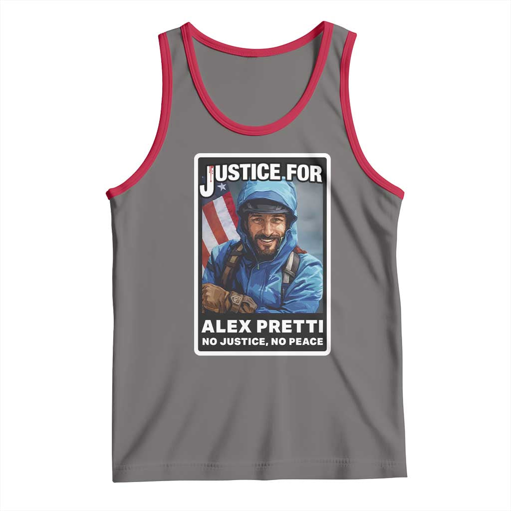Justice For Alex Pretti Tank Top Minneapolis USA Support Gift