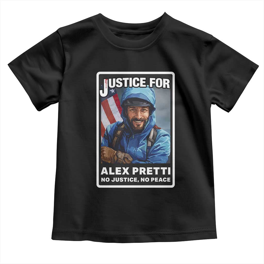 Justice For Alex Pretti Toddler T Shirt Minneapolis USA Support Gift