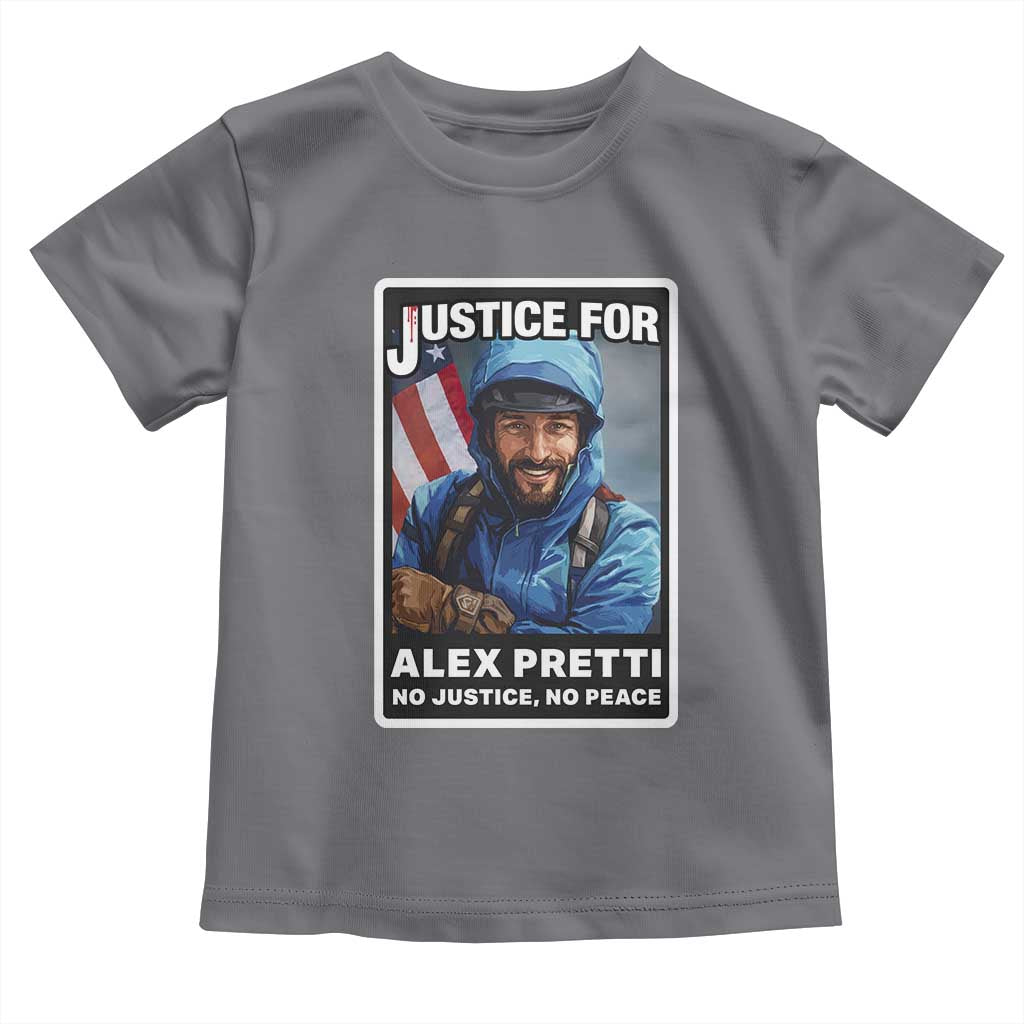 Justice For Alex Pretti Toddler T Shirt Minneapolis USA Support Gift