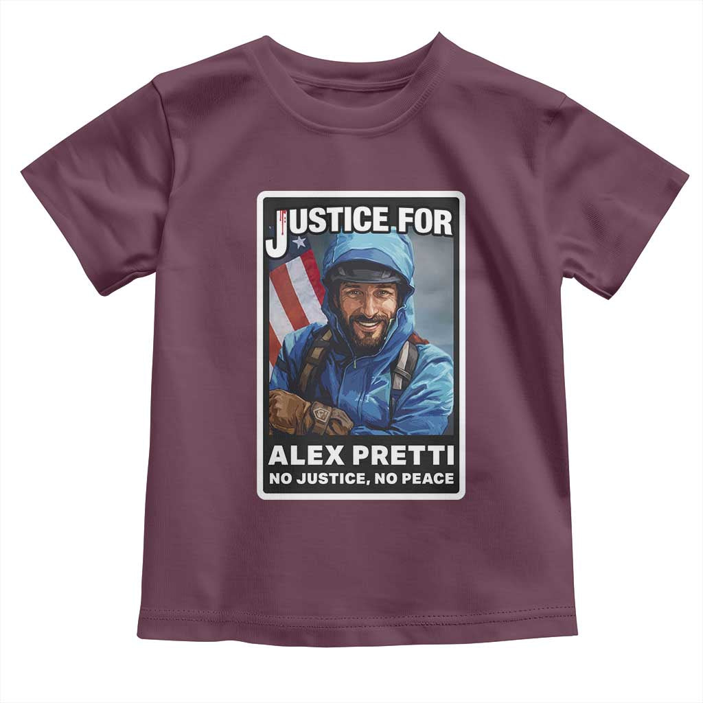 Justice For Alex Pretti Toddler T Shirt Minneapolis USA Support Gift