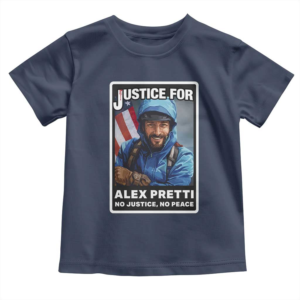 Justice For Alex Pretti Toddler T Shirt Minneapolis USA Support Gift