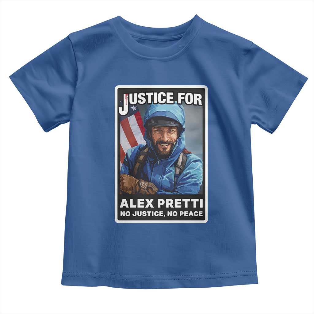 Justice For Alex Pretti Toddler T Shirt Minneapolis USA Support Gift