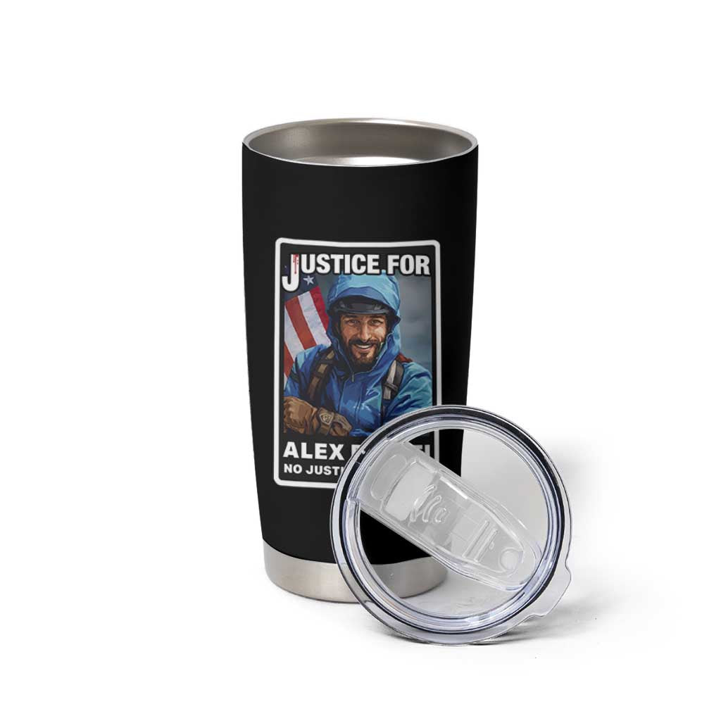 Justice For Alex Pretti Tumbler Cup Minneapolis USA Support Gift