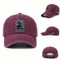 Justice For Alex Pretti Washed Cotton Baseball Cap Minneapolis USA Support Gift