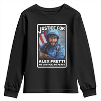 Justice For Alex Pretti Youth Sweatshirt Minneapolis USA Support Gift