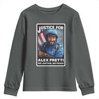 Justice For Alex Pretti Youth Sweatshirt Minneapolis USA Support Gift