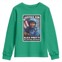 Justice For Alex Pretti Youth Sweatshirt Minneapolis USA Support Gift