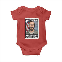 American Flag Minneapolis Support For Alex Gift Baby Onesie