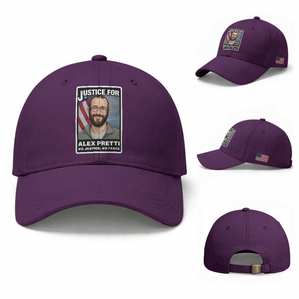 American Flag Minneapolis Support For Alex Gift Baseball Cap