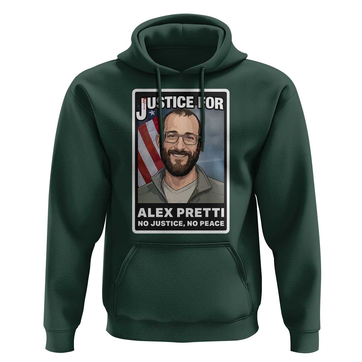 American Flag Minneapolis Support For Alex Gift Hoodie