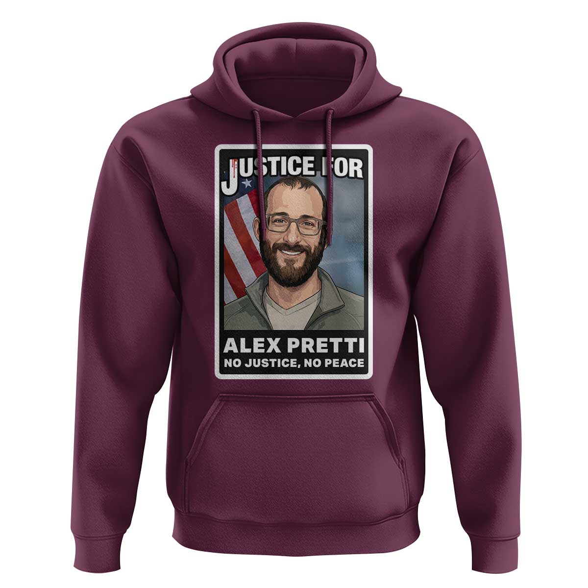 American Flag Minneapolis Support For Alex Gift Hoodie