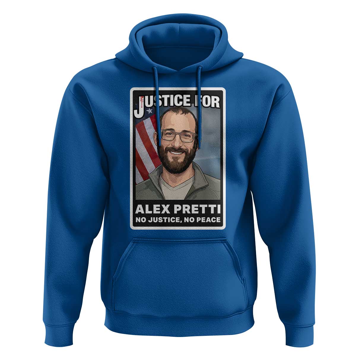 American Flag Minneapolis Support For Alex Gift Hoodie