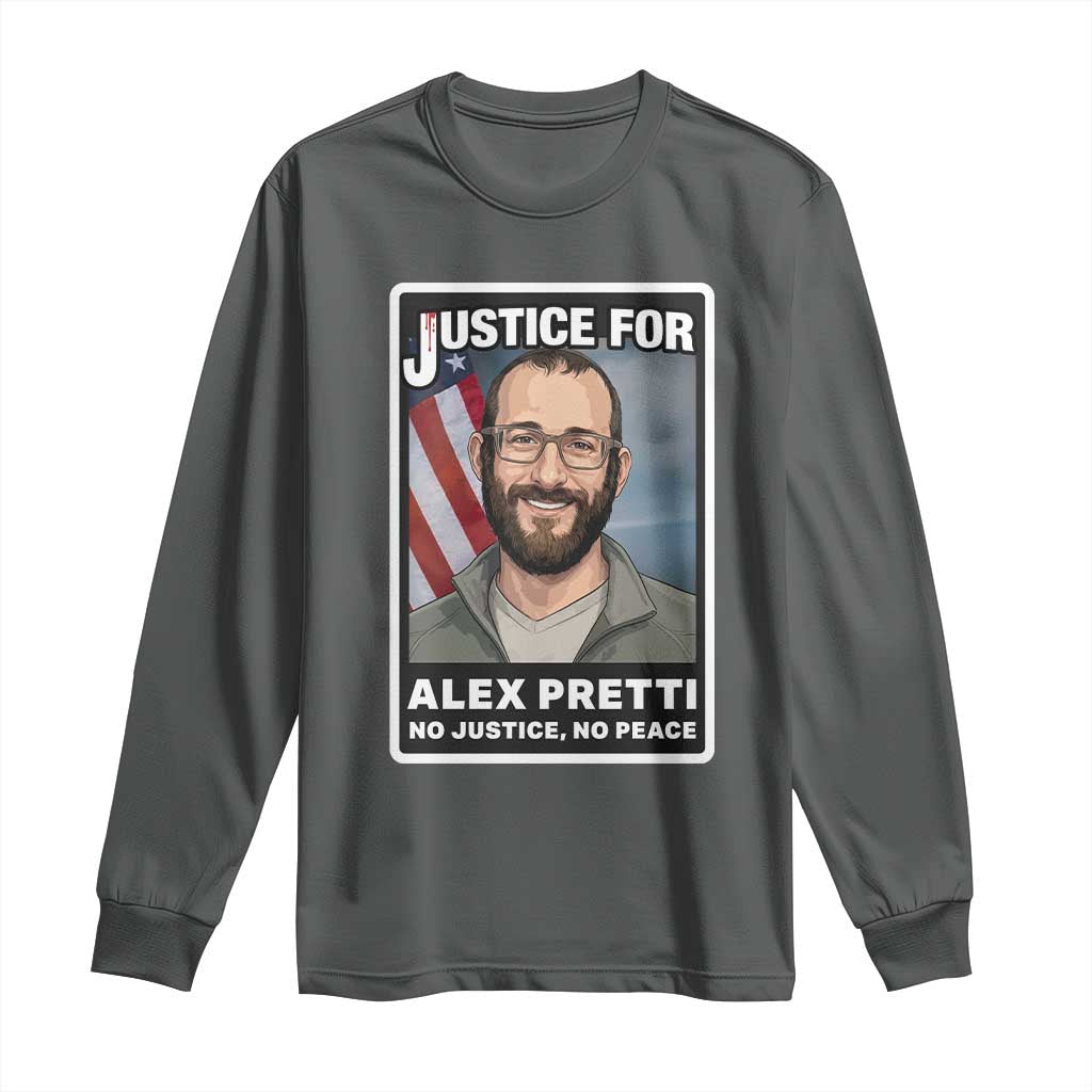American Flag Minneapolis Support For Alex Gift Long Sleeve Shirt