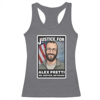 American Flag Minneapolis Support For Alex Gift Racerback Tank Top