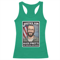 American Flag Minneapolis Support For Alex Gift Racerback Tank Top