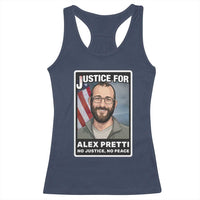 American Flag Minneapolis Support For Alex Gift Racerback Tank Top
