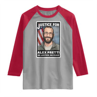 American Flag Minneapolis Support For Alex Gift Raglan Shirt