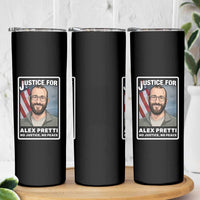 American Flag Minneapolis Support For Alex Gift Skinny Tumbler