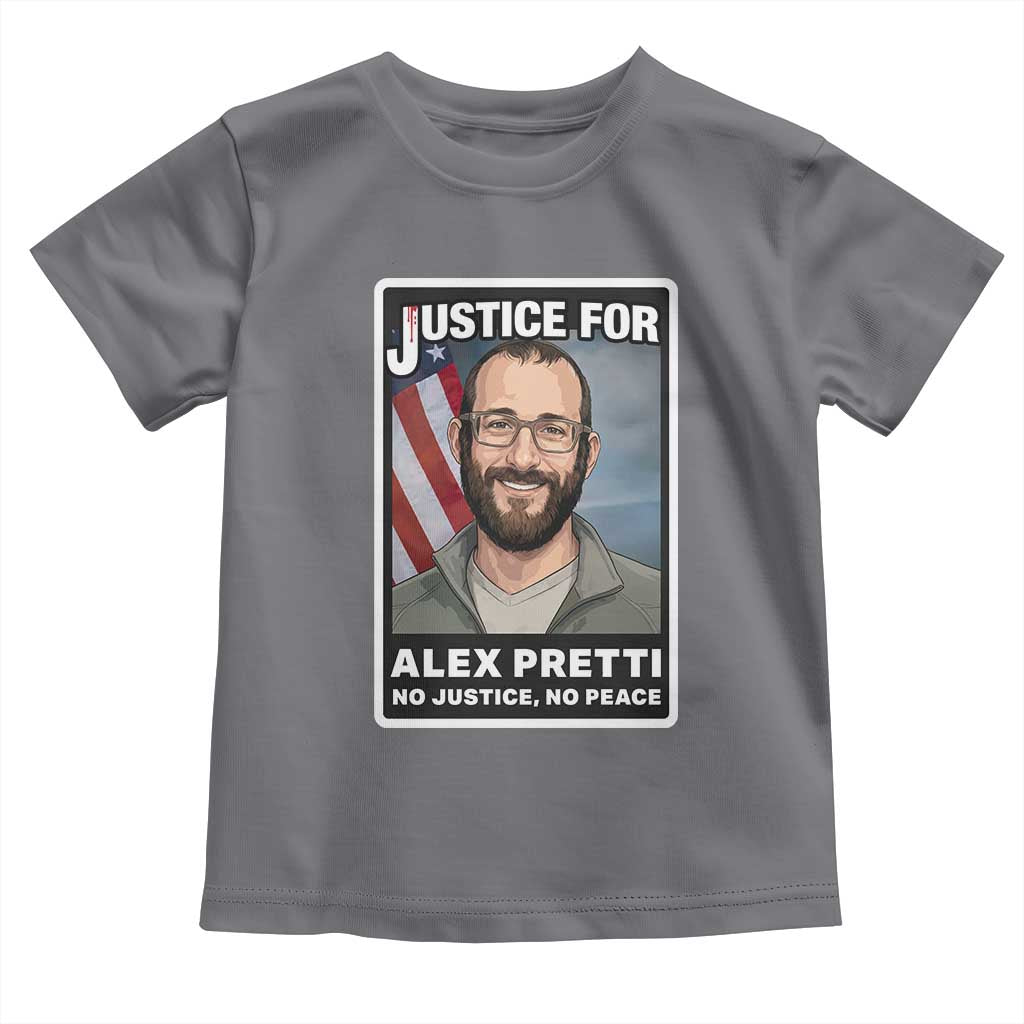American Flag Minneapolis Support For Alex Gift Toddler T Shirt