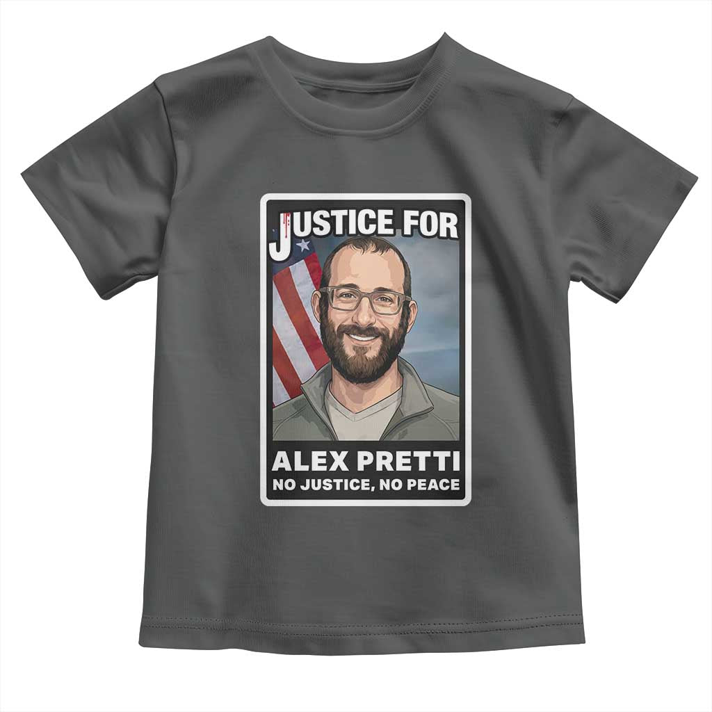 American Flag Minneapolis Support For Alex Gift Toddler T Shirt