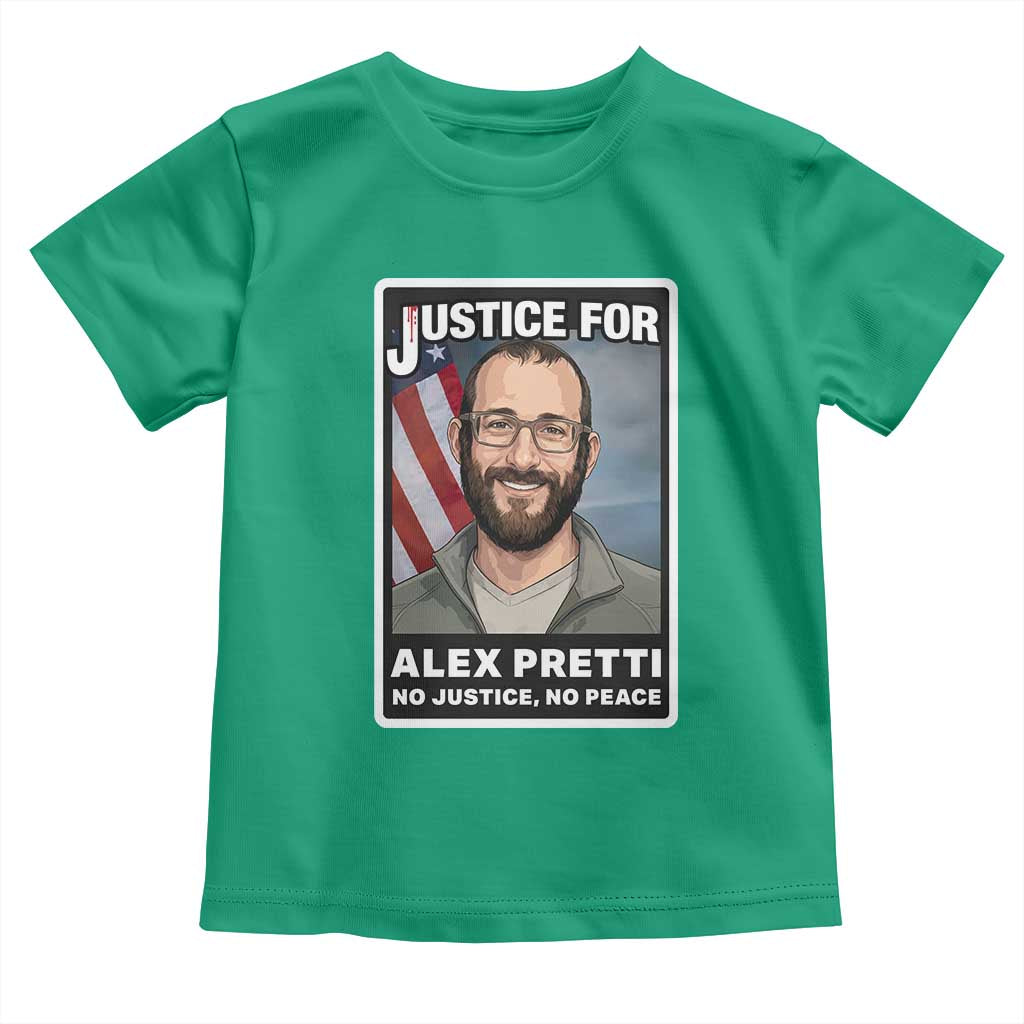 American Flag Minneapolis Support For Alex Gift Toddler T Shirt