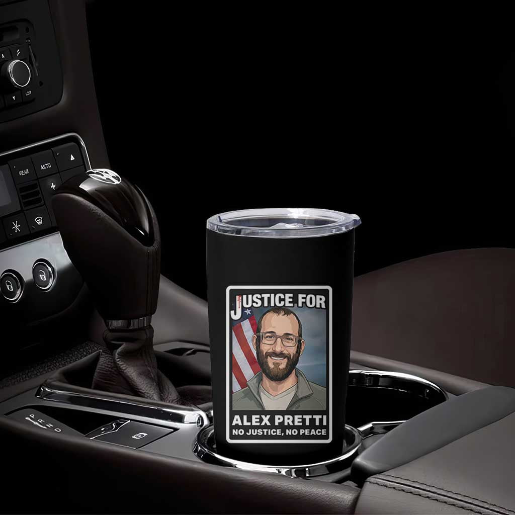 American Flag Minneapolis Support For Alex Gift Tumbler Cup